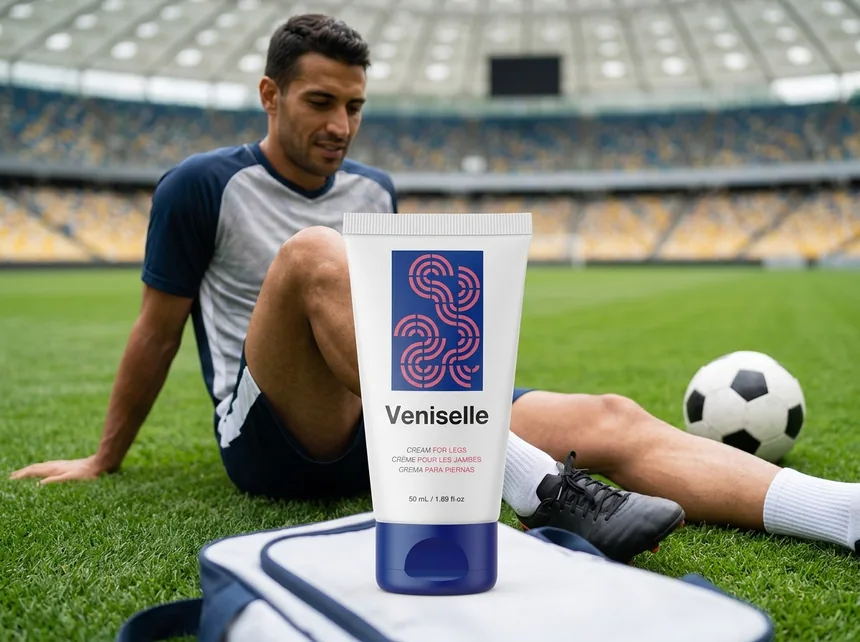 Kompresszió és hűsítő lábkrém sportolóknak — Veniselle